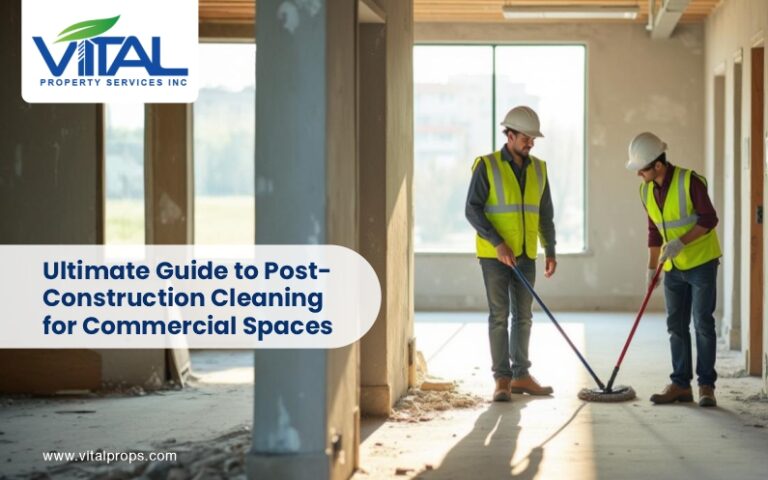 post construction cleaning for commercial spaces