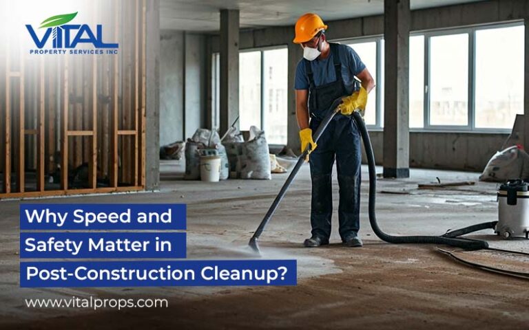 post construction clean-up services