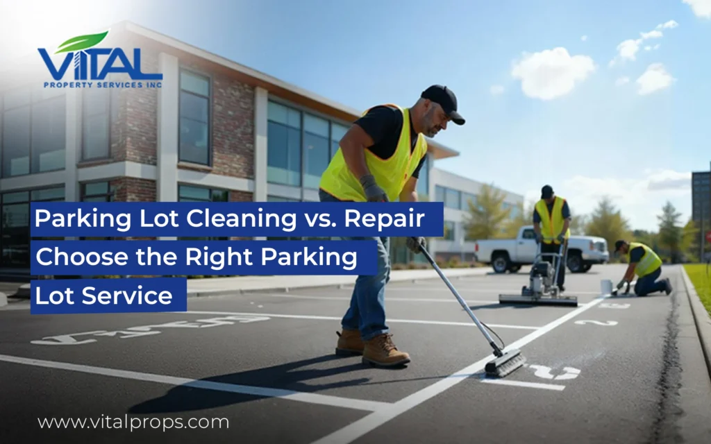 parking lot maintenance services
