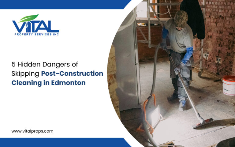 Post construction cleaning services in Edmonton AB